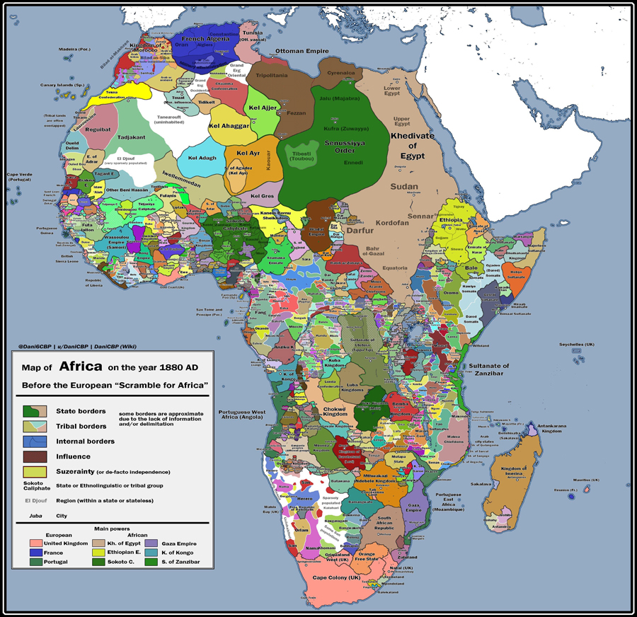 Africa, 1880