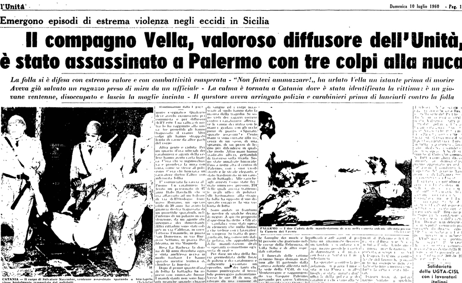 Palermo 8 luglio 1960